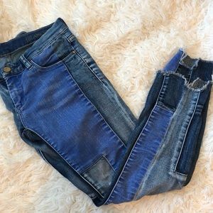 Blank NYC - patchwork jeans 25